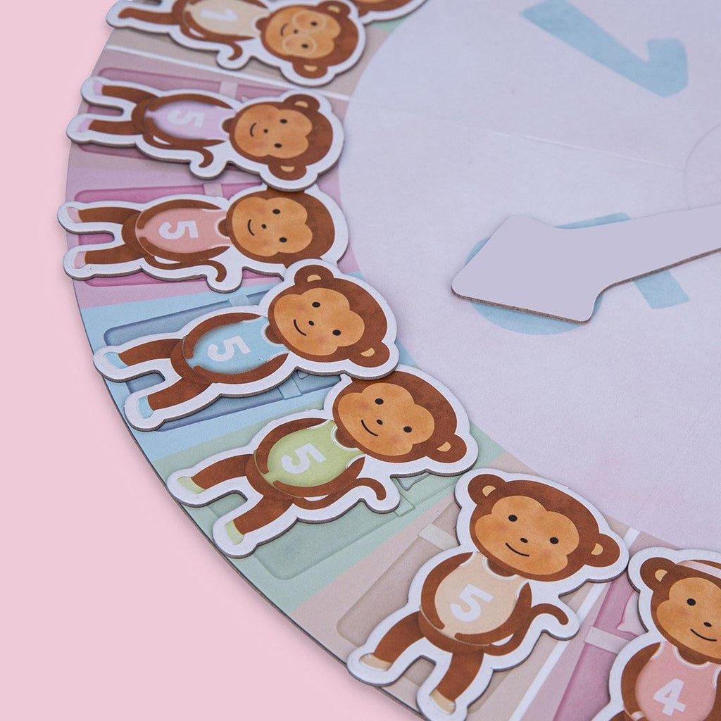 Five Little Monkeys Boardgame - Fabula Toys
